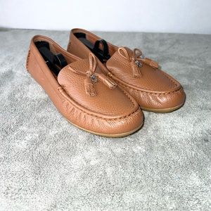 New Coach Moira Loafer Women's 9.5 Signature Brown